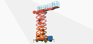 Mobile hydraulic elevator platform
