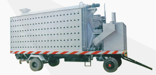 Mixed-flow grain dryer